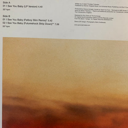 Groove Armada “I See You Baby” 3 Track 12inch Vinyl