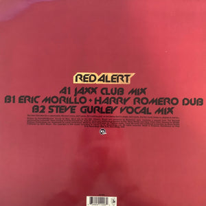 Basement Jaxx “Red Alert” 3 Track 12inch Vinyl