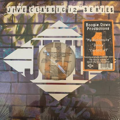 Boogie Down Productions “My Philosophy” / “Jimmy” 3 Track 12inch Vinyl