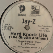 Load image into Gallery viewer, Jay-Z “Hard Knock Life” ( The Ghetto Anthem ) 3 Version 12inch Vinyl