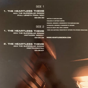 The Heartless Crew “The Heartless Theme” 3 Track 12inch Vinyl