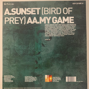 Fatboy Slim “Sunset (Bird of Prey)” / “My Game” 2 Track 12inch Vinyl
