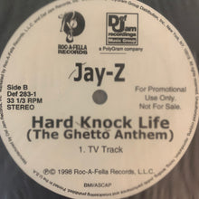 Load image into Gallery viewer, Jay-Z “Hard Knock Life” ( The Ghetto Anthem ) 3 Version 12inch Vinyl
