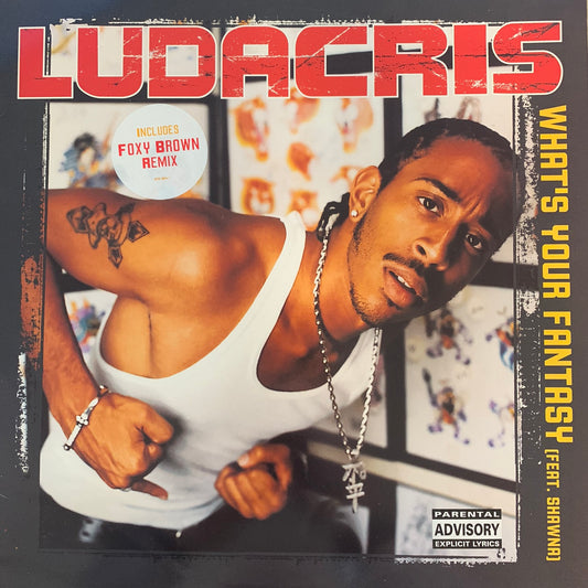 Ludacris “Whats Your Fantasy” Feat Shawna 4 version 12inch Vinyl