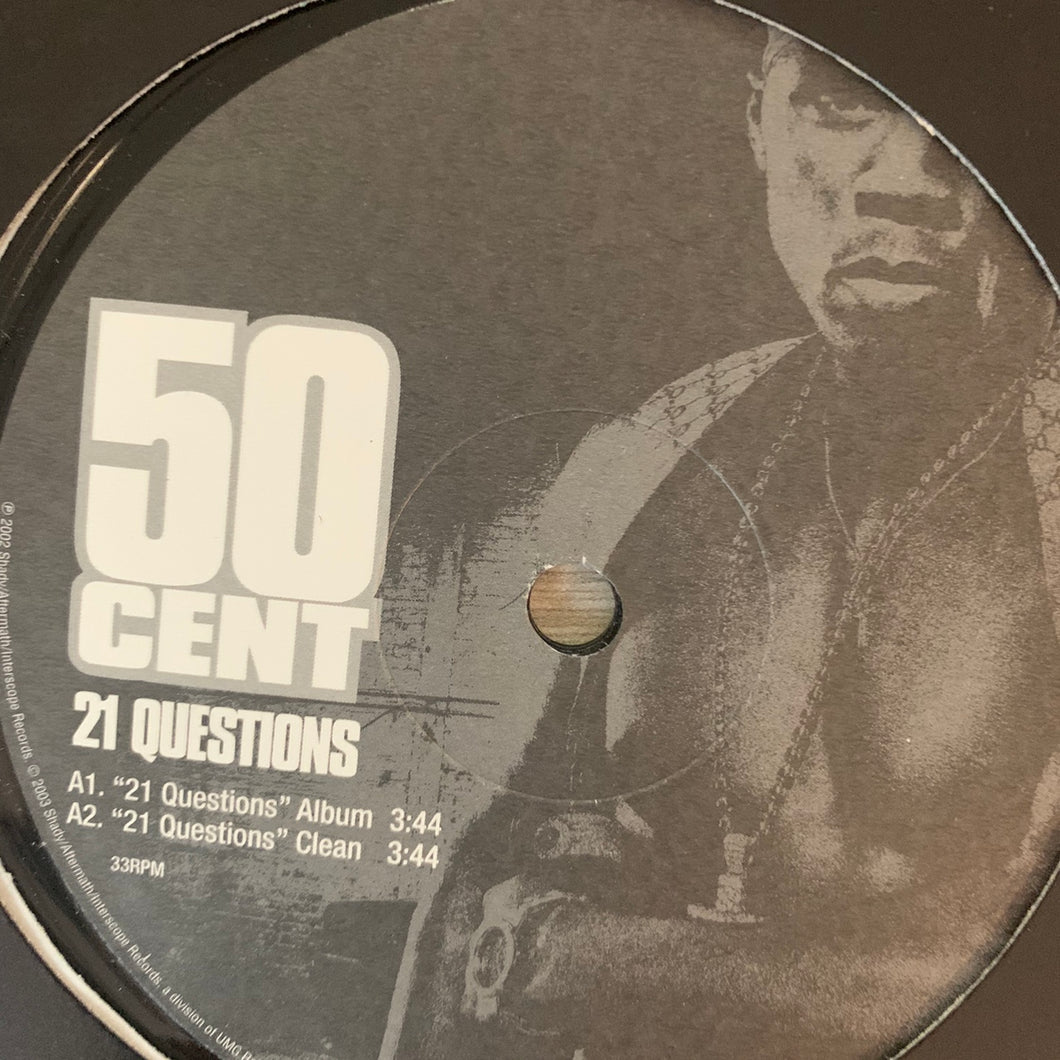 50 Cent “21 Questions” 4 Track 12inch Vinyl