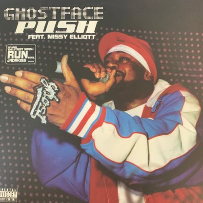 Ghostface Killah “Push” Feat Missy Elliott / “Run” 4 Version 12inch Vinyl