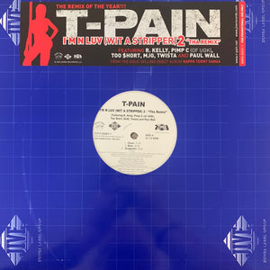 T-Pain “I’m in Luv Wit A Stripper” 6 Version 12inch Vinyl