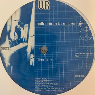 Underground Resistance “Millennium To Millennium” 2 Track 12inch