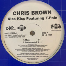 Load image into Gallery viewer, Chris Brown Feat T Pain “Kiss Kiss” 4 version 12inch Vinyl
