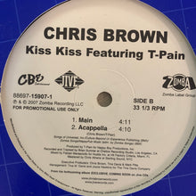 Load image into Gallery viewer, Chris Brown Feat T Pain “Kiss Kiss” 4 version 12inch Vinyl