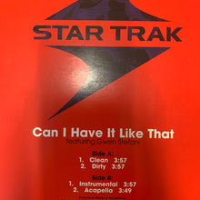 Load image into Gallery viewer, Pharrell feat Gwen Stefani “Can I have It Like That” 4 Version 12inch Vinyl
