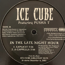 Load image into Gallery viewer, Ice Cube Feat Pusha T “In The Late Night Hour” 4 Version 12inch Vinyl
