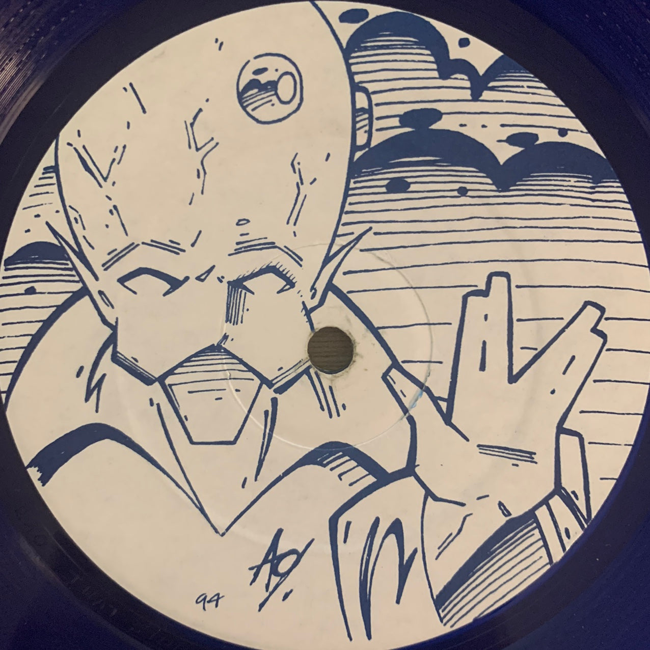 Rhythmic Riot ‘Psychic Ep’ 4 Track 12inch Vinyl Limited Edition Blue Vinyl
