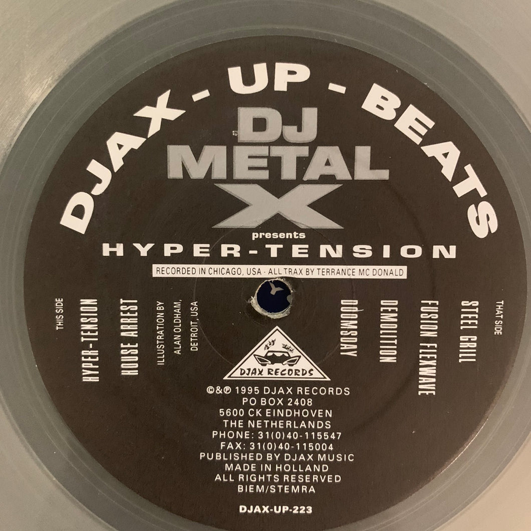 DJ Metal X ‘Hyper-Tension’ Ep 6 Track 12inch Vinyl