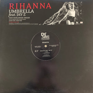 Rihanna Feat Jay-Z “Umbrella” 4 Version 12inch Vinyl