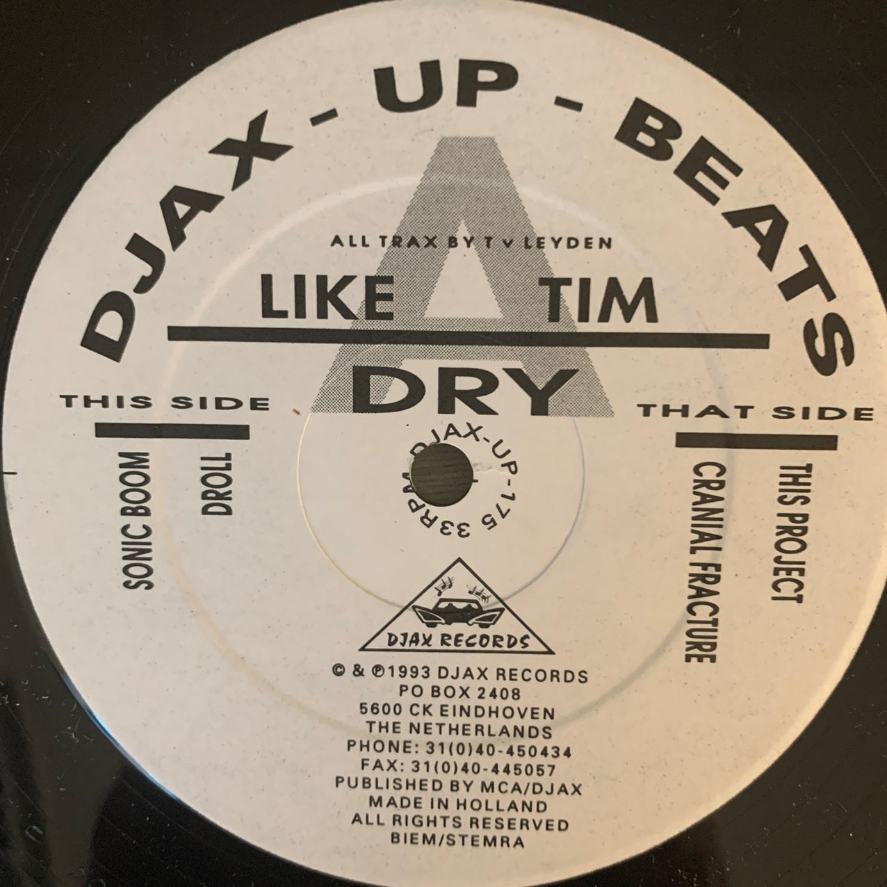 Like A Tim ‘Dry’ Ep 4 Track 12inch Vinyl