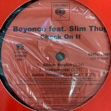 Load image into Gallery viewer, Beyoncé Feat Slim Thug “Check On It” 6 Version 12inch Vinyl