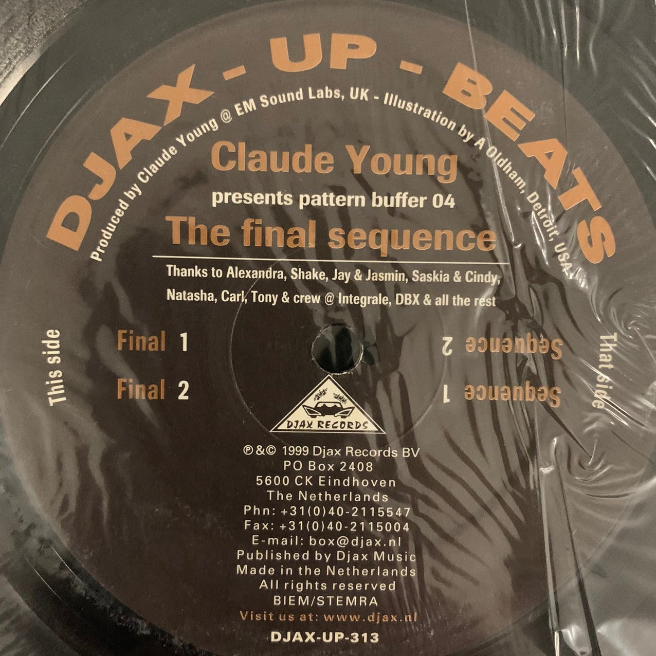 Claude Young Presents Pattern Buffer 04 ‘The Final Sequence’ EP 4 Track 12inch Vinyl