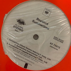Beyoncé Feat P Diddy and Ghostface Killah “Summertime” 6 Track 12inch Vinyl