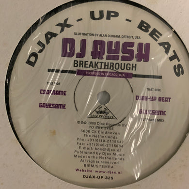 DJ Rush ‘Breakthrough’ Ep 4 Track 12inch Vinyl