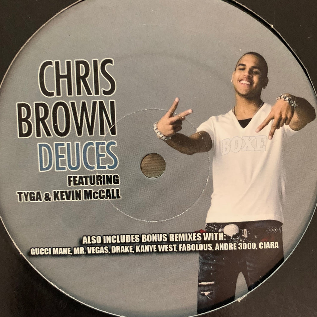 Chris Brown “Deuces” 9 Track 12inch Vinyl