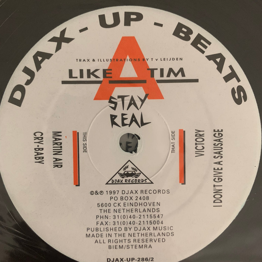 Like A Tim ‘Stay Real’ 8 Track 12inch Double Pack