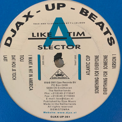 Like A Tim ‘Slector’ Ep 8 Track 12inch Vinyl