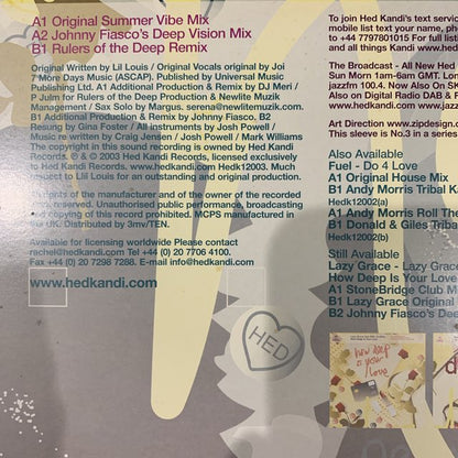 Hed Kandi Sampler Craig Jenson “Club Lonely”