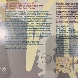 Hed Kandi Sampler Craig Jenson “Club Lonely”