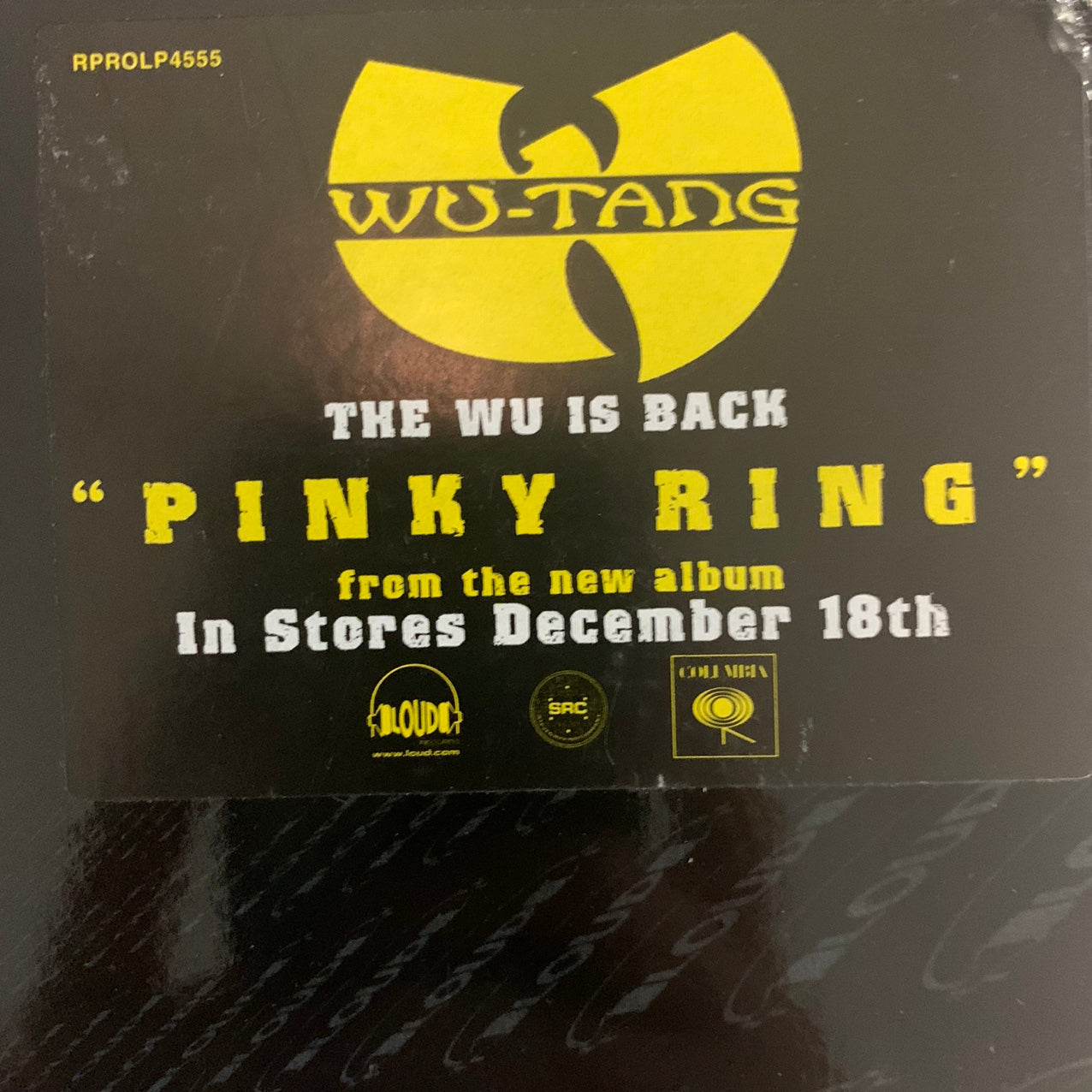 Wu-Tang Clan “Back In The Game” feat Ron Isley – Classic wax records