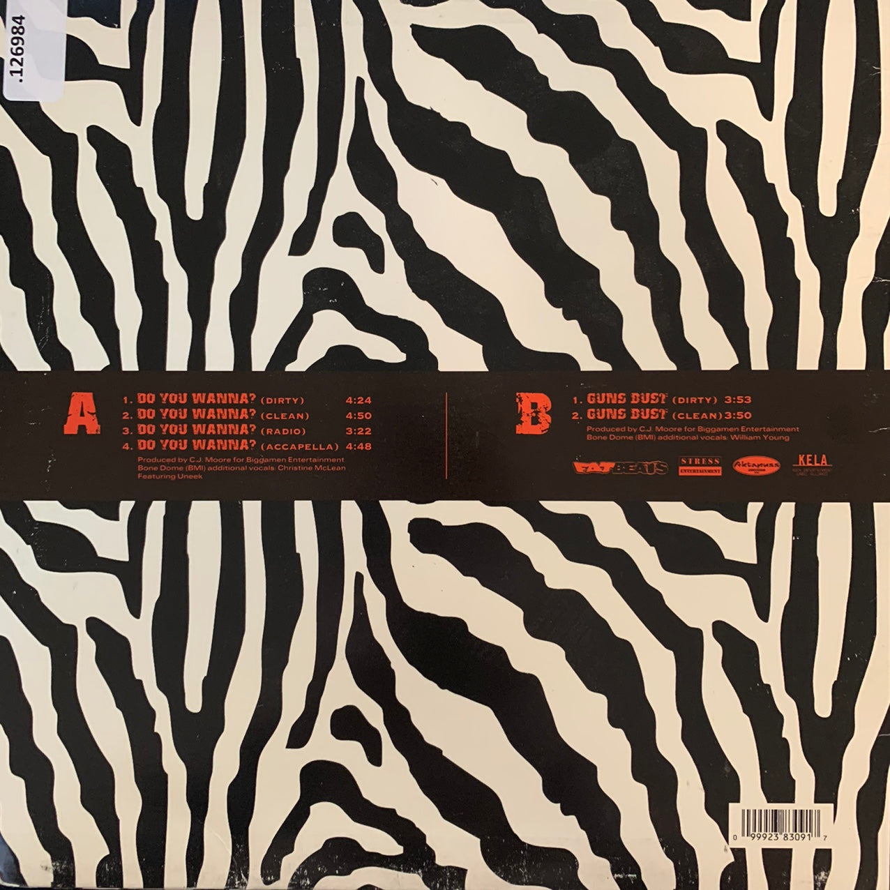 Akinyele “Do You Wanna” 6 Track 12inch Vinyl