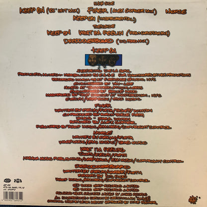 Nightmares On Wax “Keep On” / “Finer” 4 Version 12inch Vinyl