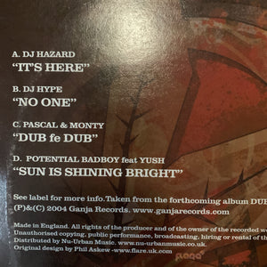 Dubplate Killaz DPK EP 2 DJ Hype DJ Hazard 4 Track 12inch Vinyl Double Pack