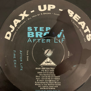 Stephen Brown “After Life” Ep 4 Track 12inch Vinyl