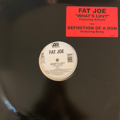 Fat Joe “What’s Luv” Feat Ashanti 6 Version 12inch Vinyl