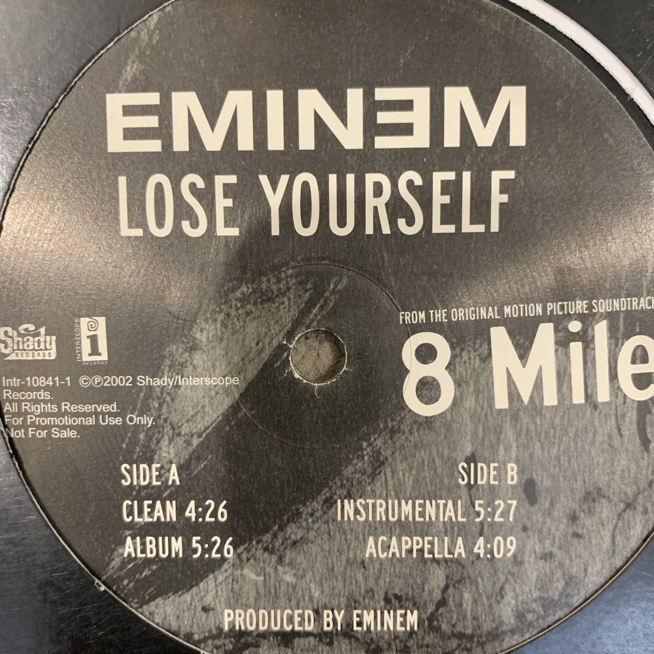 Eminem “Lose Yourself”