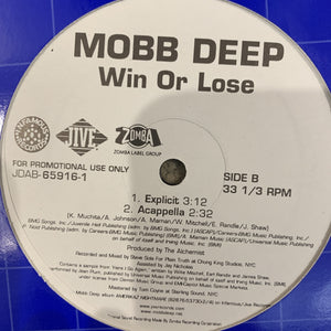 Mobb Deep “Win or Lose”