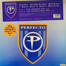 Load image into Gallery viewer, Harry Choo Choo Romero “I Want Out ( I Cant Believe )” 2 Version 12inch Vinyl