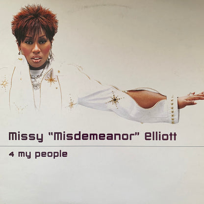Missy Elliott “4 My People” 3 Track 12inch Vinyl