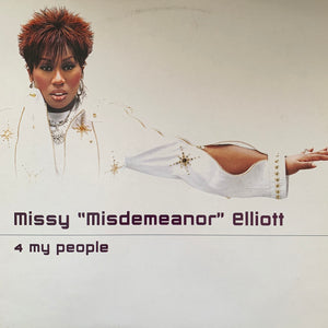 Missy Elliott “4 My People” 3 Track 12inch Vinyl