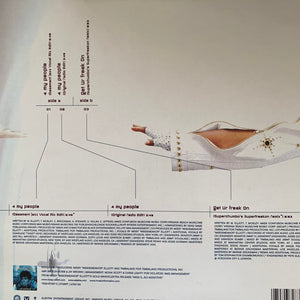 Missy Elliott “4 My People” 3 Track 12inch Vinyl
