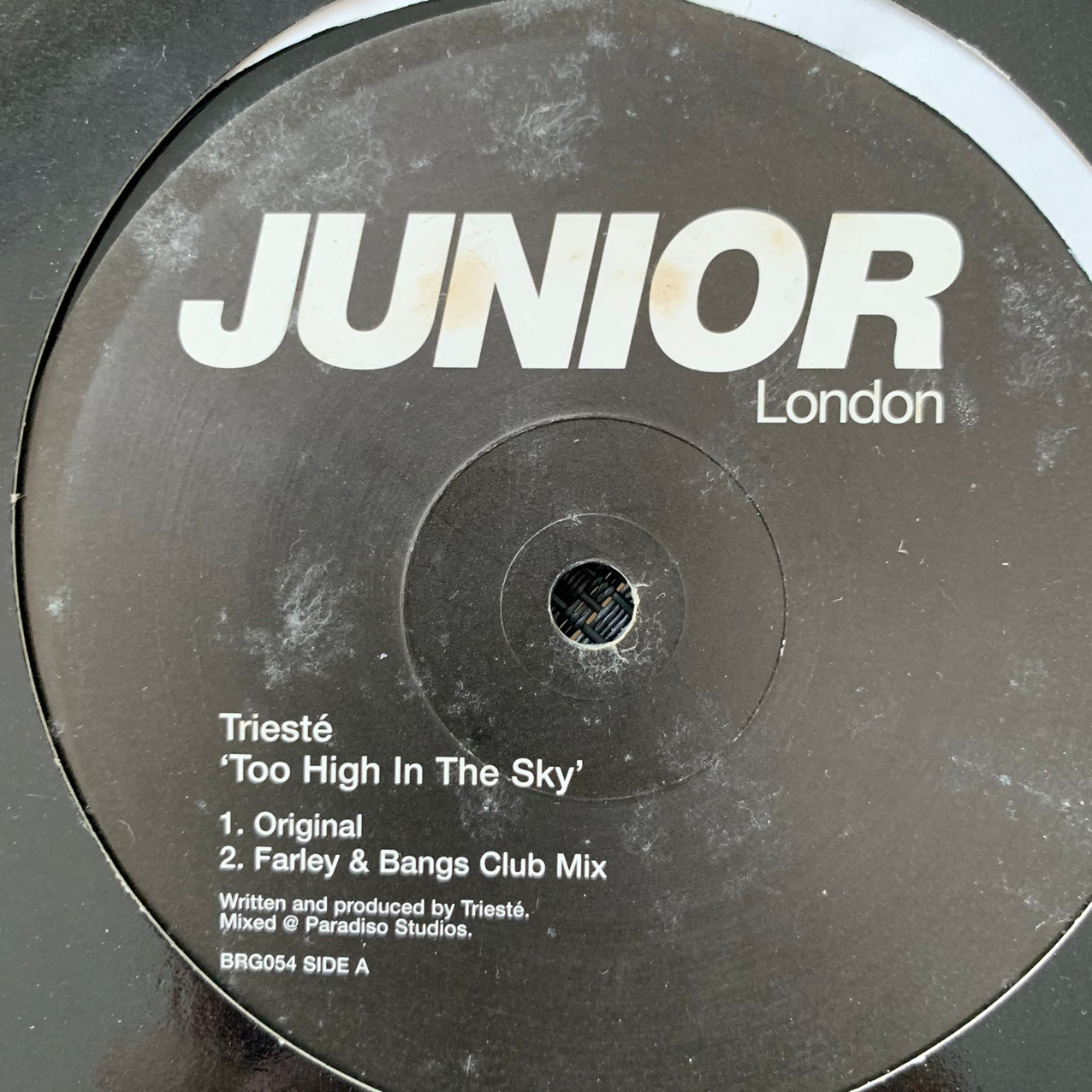 Trieste “Too High In The Sky” 2 version 12inch Vinyl