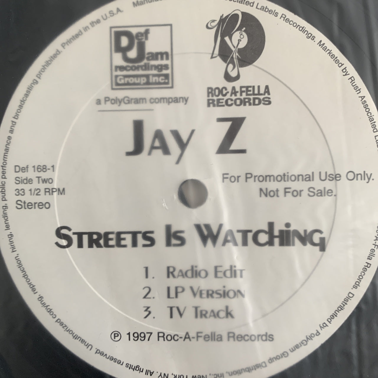 Jay Z “Sunshine” / “Streets Is Watching”