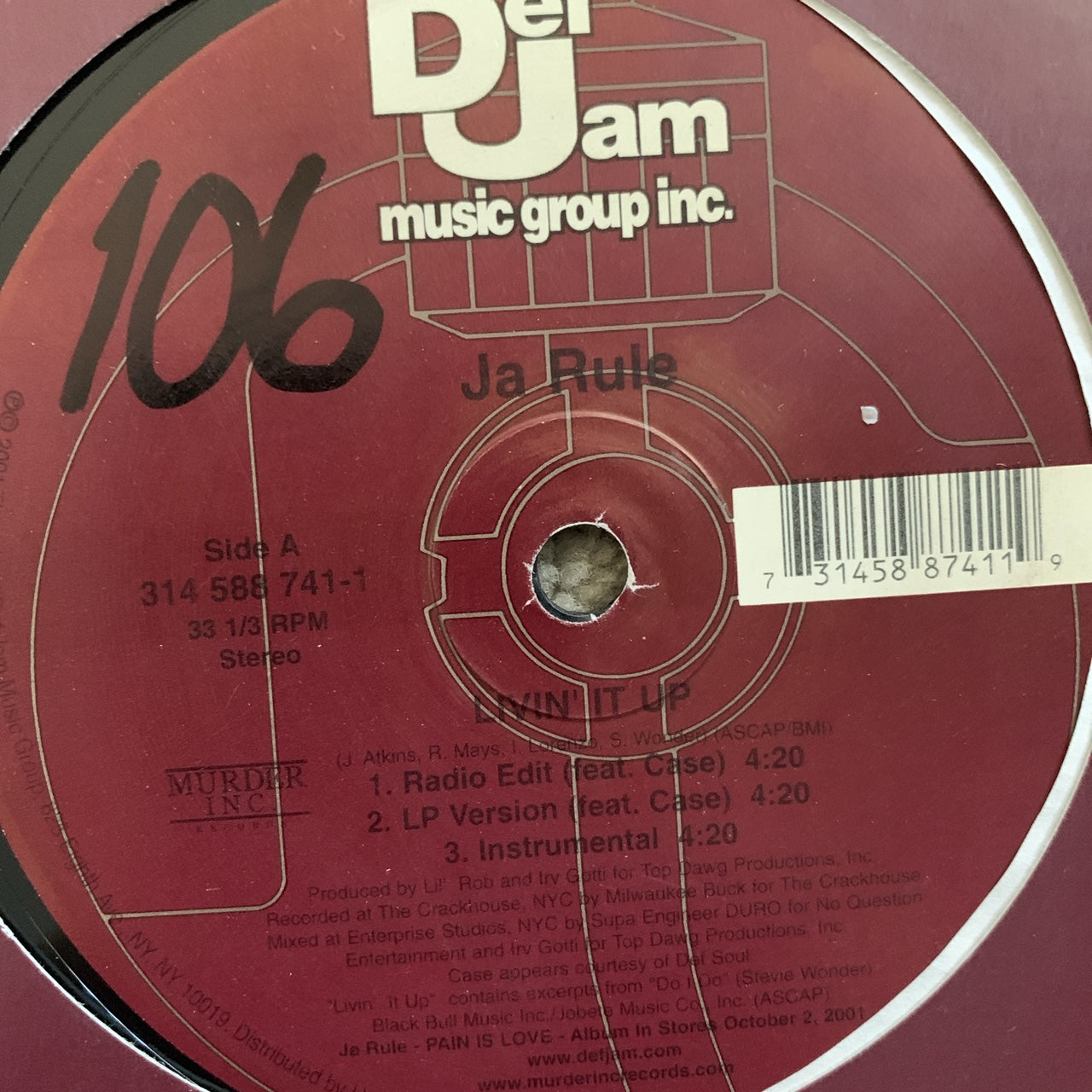 Ja Rule “Livin’ It Up”