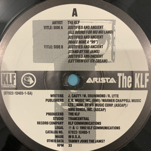 The KLF “All Bound for Mu Mu Land”