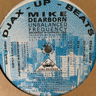 Mike Dearborn “Unbalanced Frequency” Ep 6 Track 12inch Vinyl