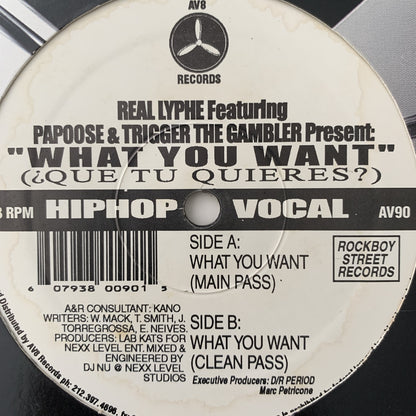 Real Lyphe Feat Papoose & Trigger the Gambler Present “What you Want”