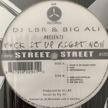 Load image into Gallery viewer, DJ LBR &amp; Big Ali “Fuck It Up Right Now”