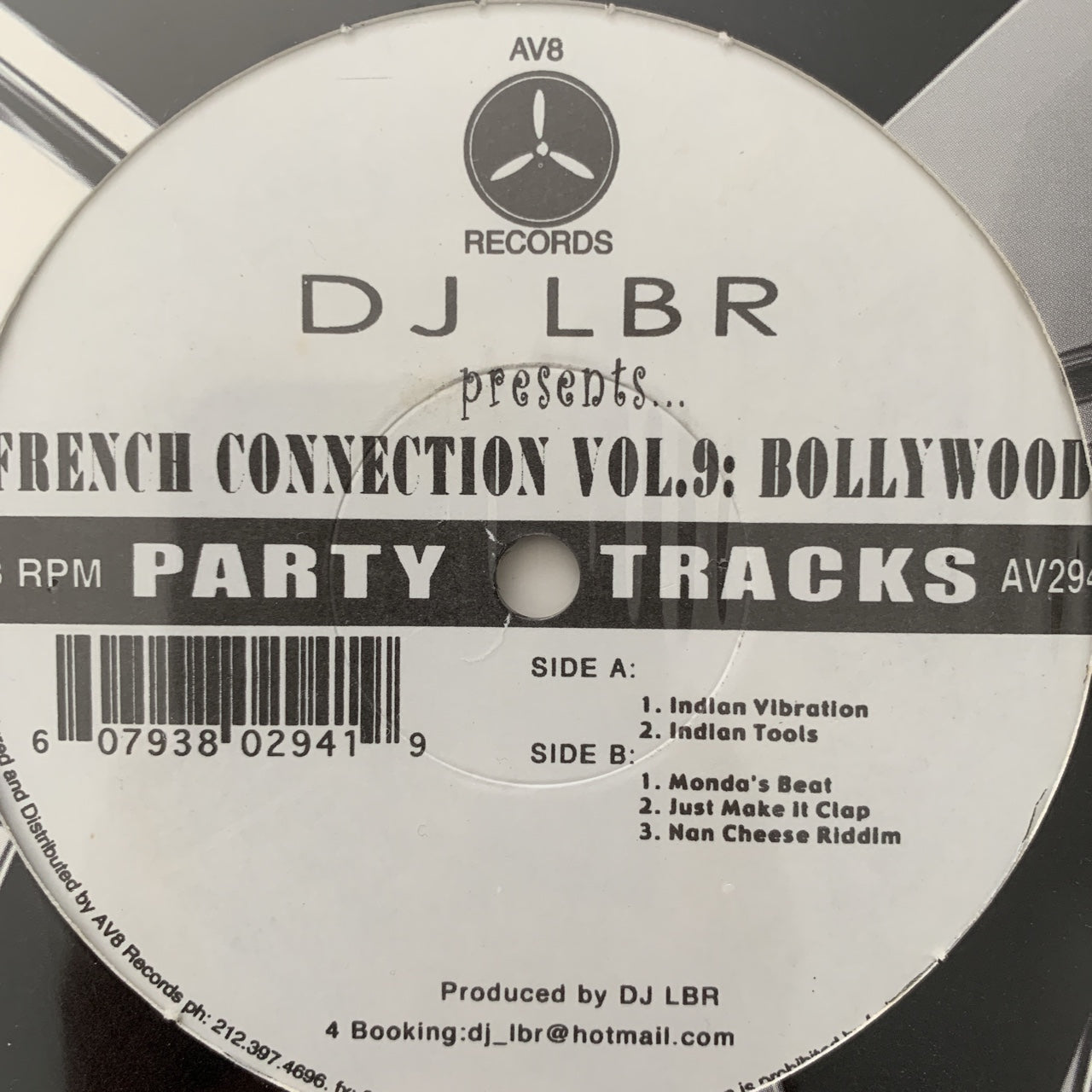 Dj LBR French Connection Vol 9 Bollywood Breaks