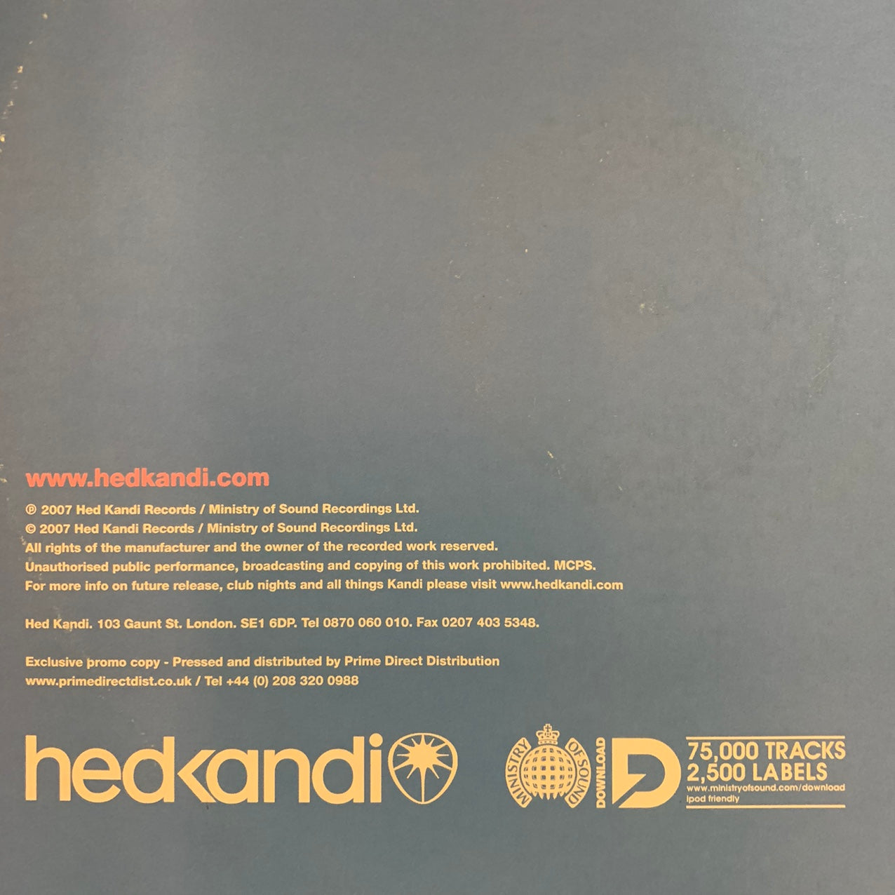 Hedkandi ‘DJ Sampler Vol 1’ 4 Track 12inch Vinyl